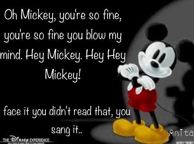 hey Mickey - meme