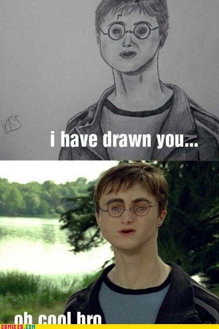 Harry, I drew you - meme