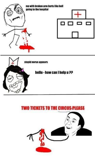 Tickets to circus - meme