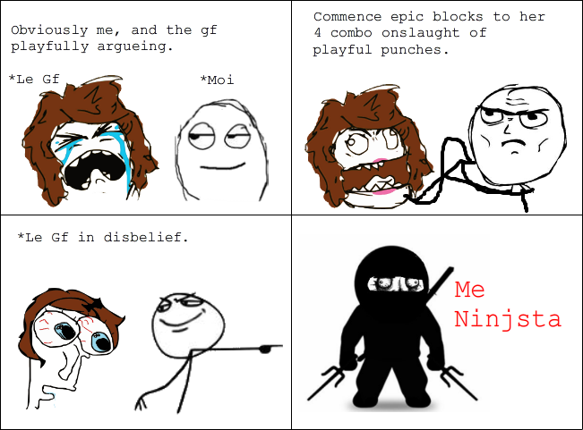 IM a ninja :3 - meme