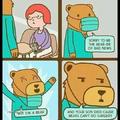Bears don't do surgery