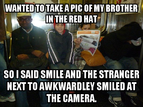stranger thought i was ordering him to smile at my camera.... - meme