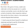 damn public restrooms.......