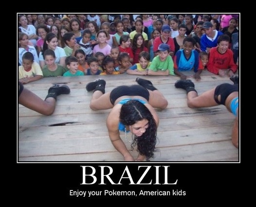 brazil is always better - meme