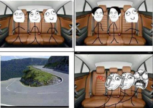 The middle seat was also a pain.. - meme