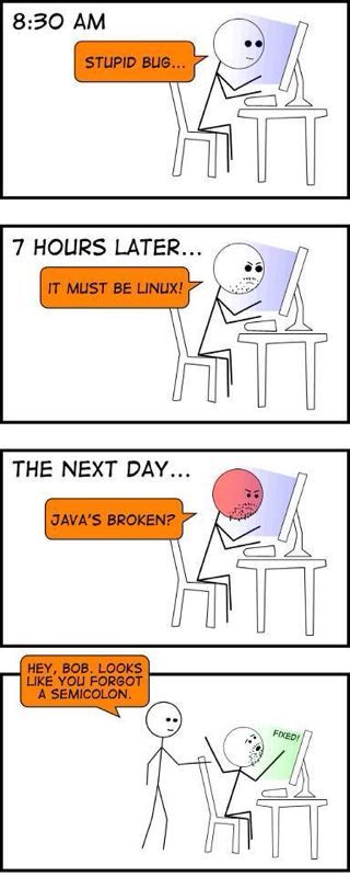 Avg Day in the life of a programmer - meme
