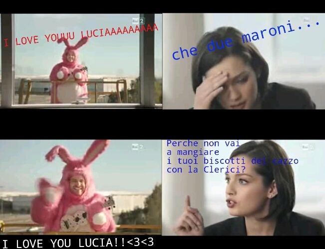 I LOVE YOUUU LUCIAAAA XD - meme