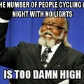 stupid cyclists