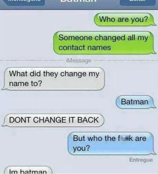 I now know who's batman - meme