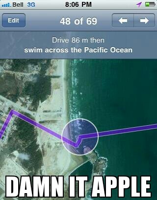 yeah.. just swim across the Pacific Ocean.. - meme