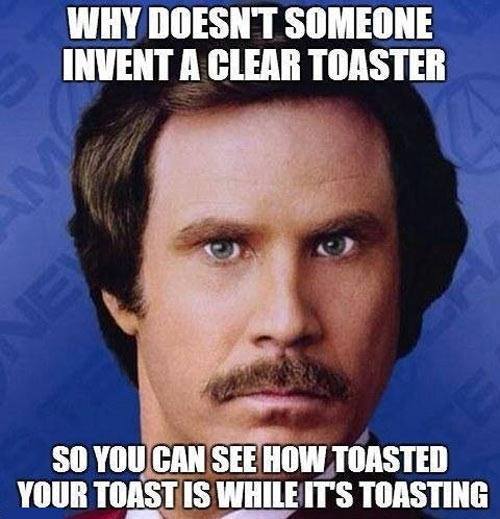 clear toaster - meme