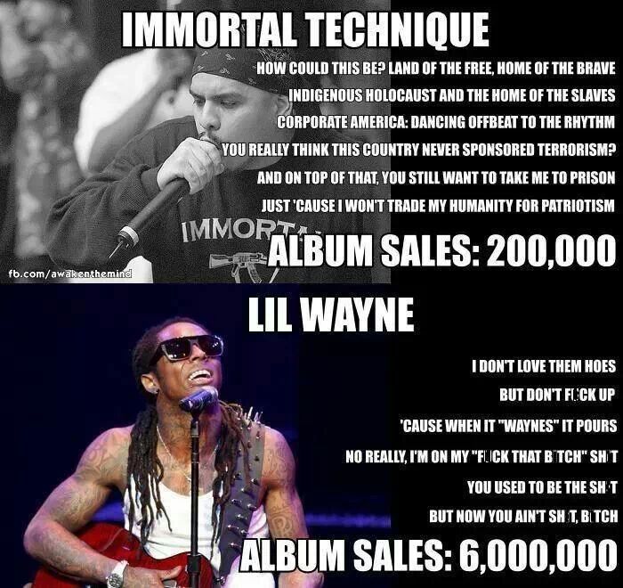 immortal technique is the sickest rapper alive - meme