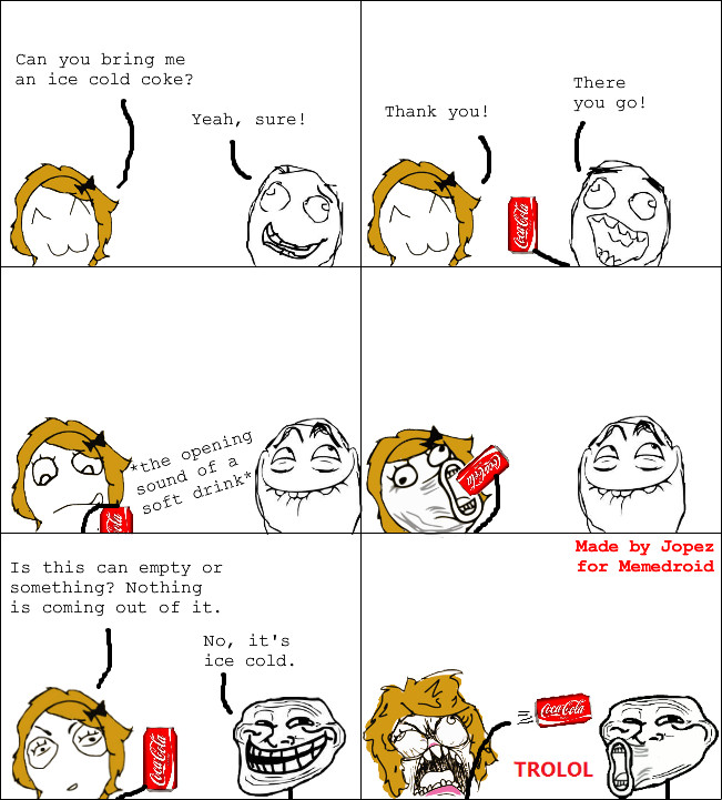 Here's an original rage comic for you! - meme