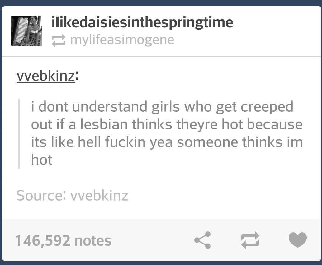 lesbians love me - meme