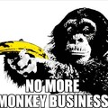that monkey has gone bananas