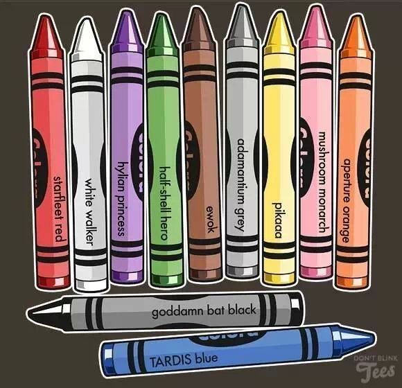 The way crayons should be! - meme