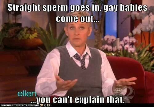 Oh Ellen. - meme