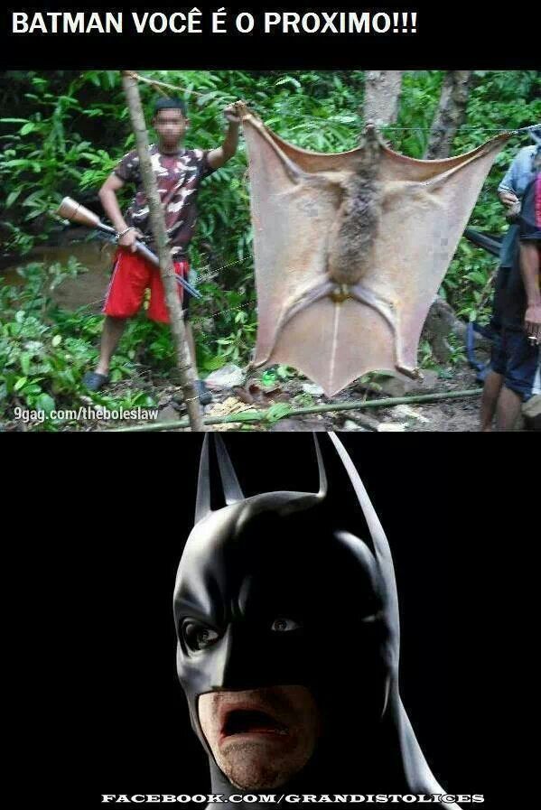 morcego do batman - meme