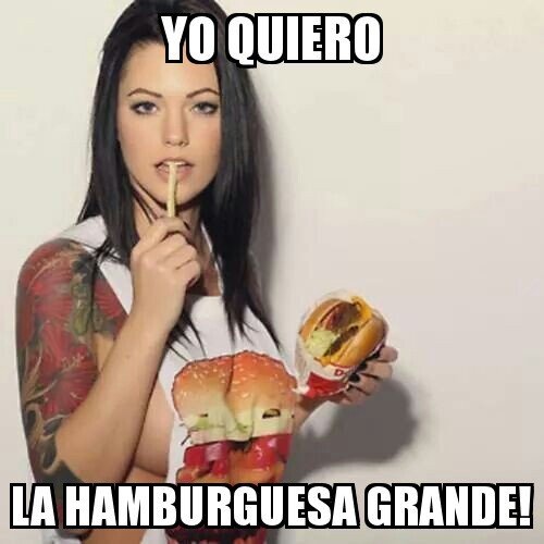 hot hamburguer - meme