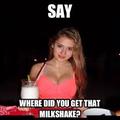 Milkshakes mmmmm