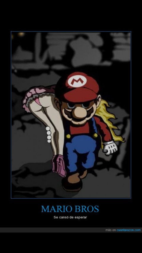 por fin Mario por fin!! - meme