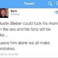 Biebers fans are the worst