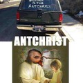 I think they mean antichrist 