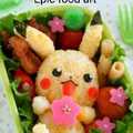 pikachu food art
