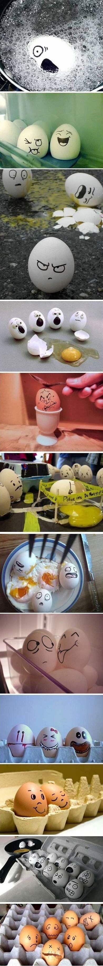 Creative Art With Eggs Which Will Blow Your Mind - meme