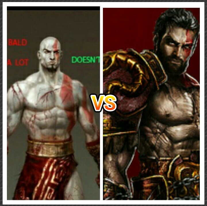 kratos vs sparta - meme