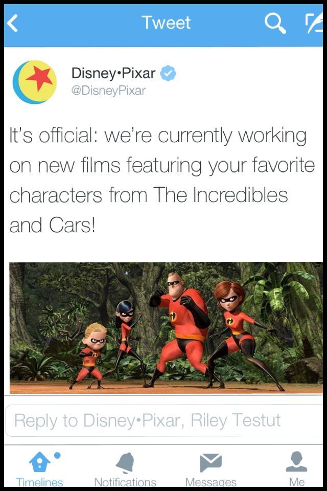 Fluck cars, incredibles 2 is the one I wanna see - meme