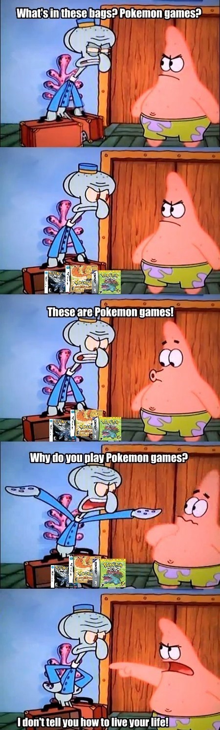 title loves Pokemon :) - meme