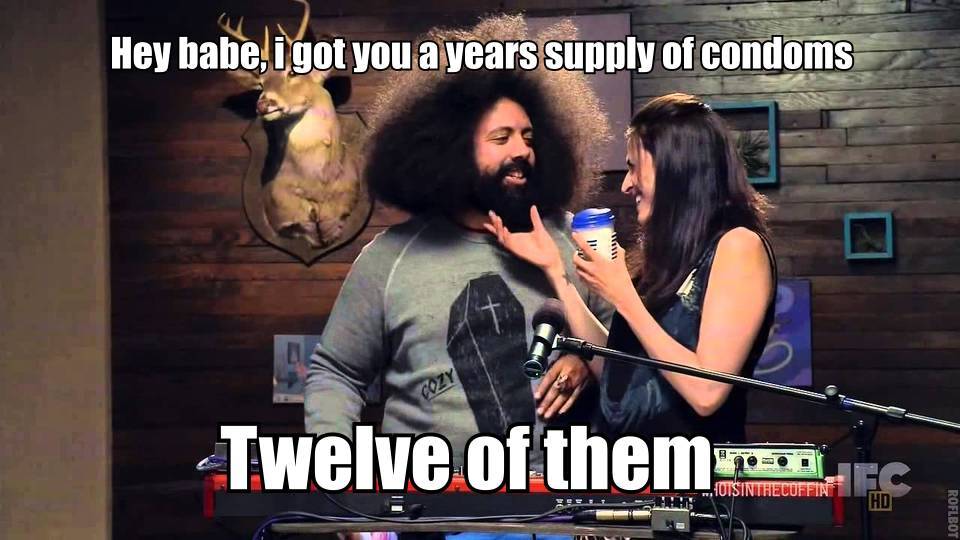 Reggie Watts gets women - meme