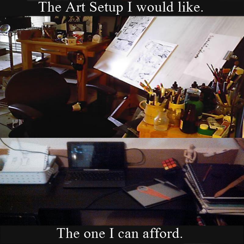 Art Setups - meme