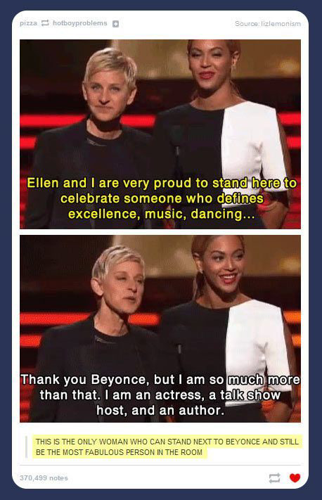 Oh Ellen(-: - meme