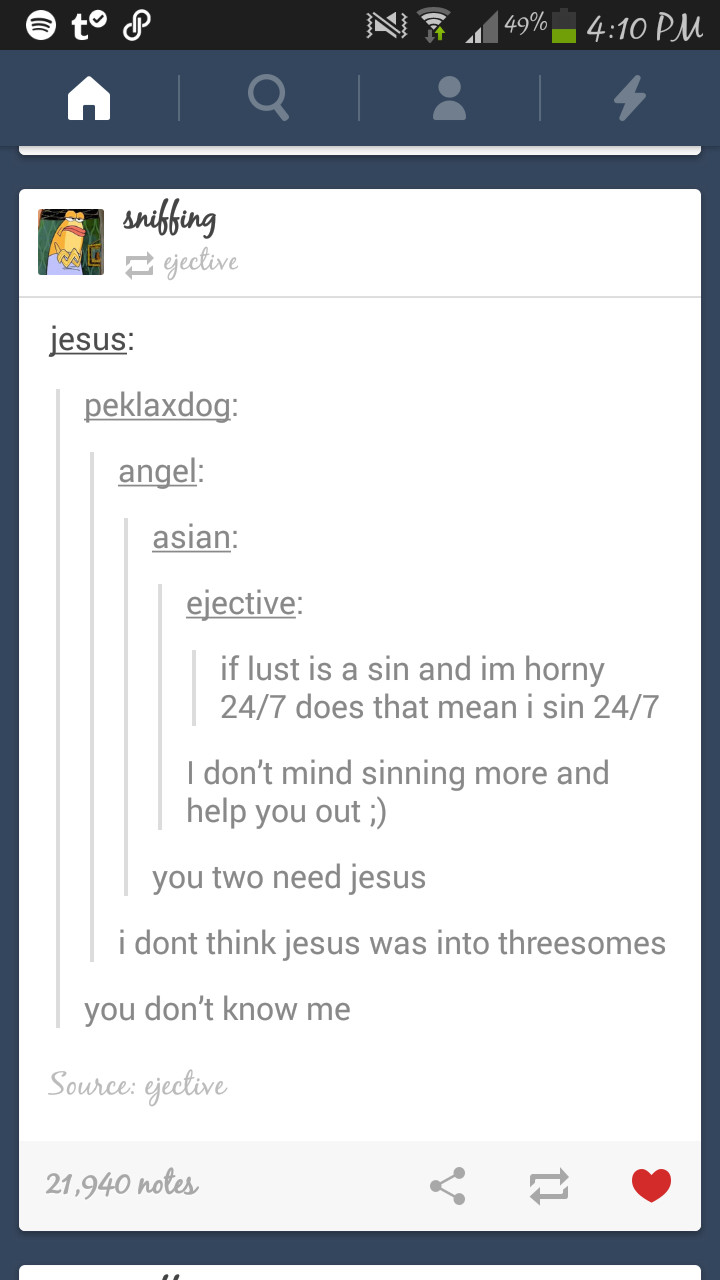 jesus likes le ménage a trois - meme