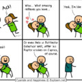 Cyanide and happiness. Obviously not mine sooo pants