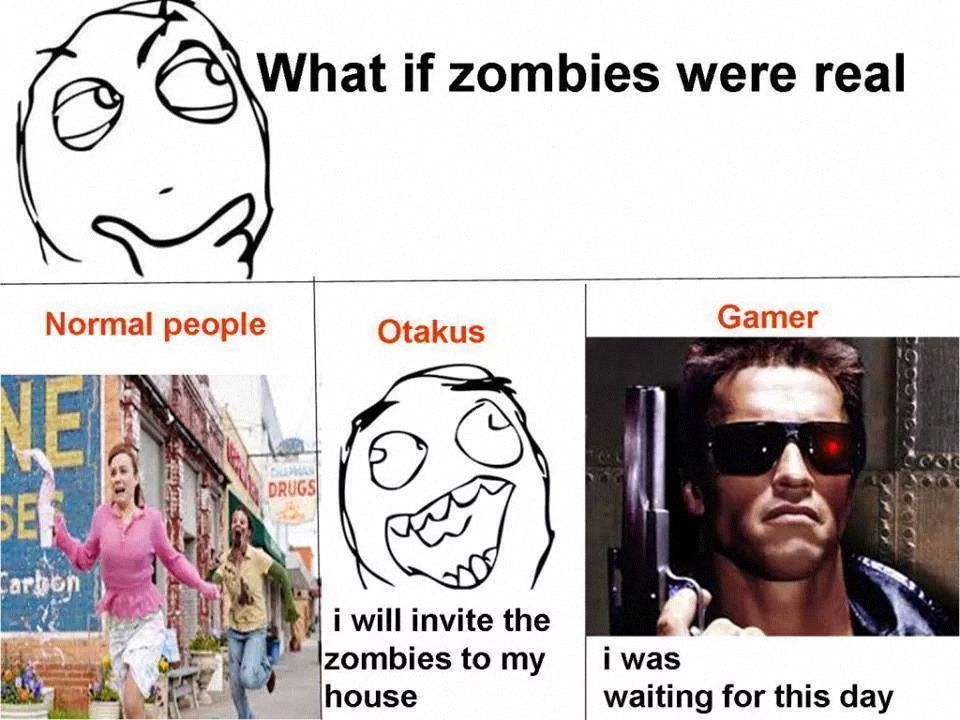 zombies r coming - meme
