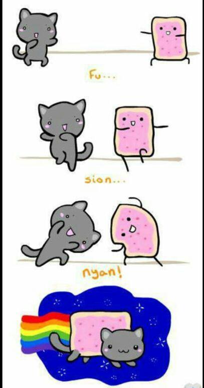 la verdad de Nyan cat - meme