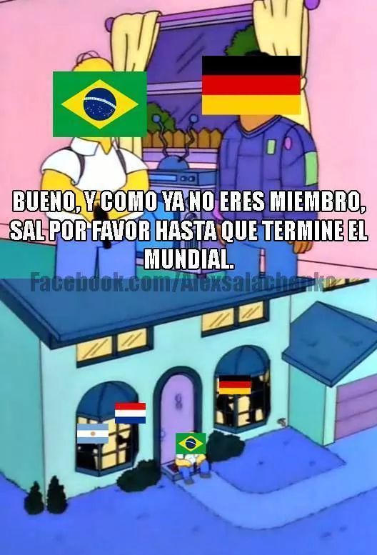 jajaj lo que le paso realmente a Brasil - meme