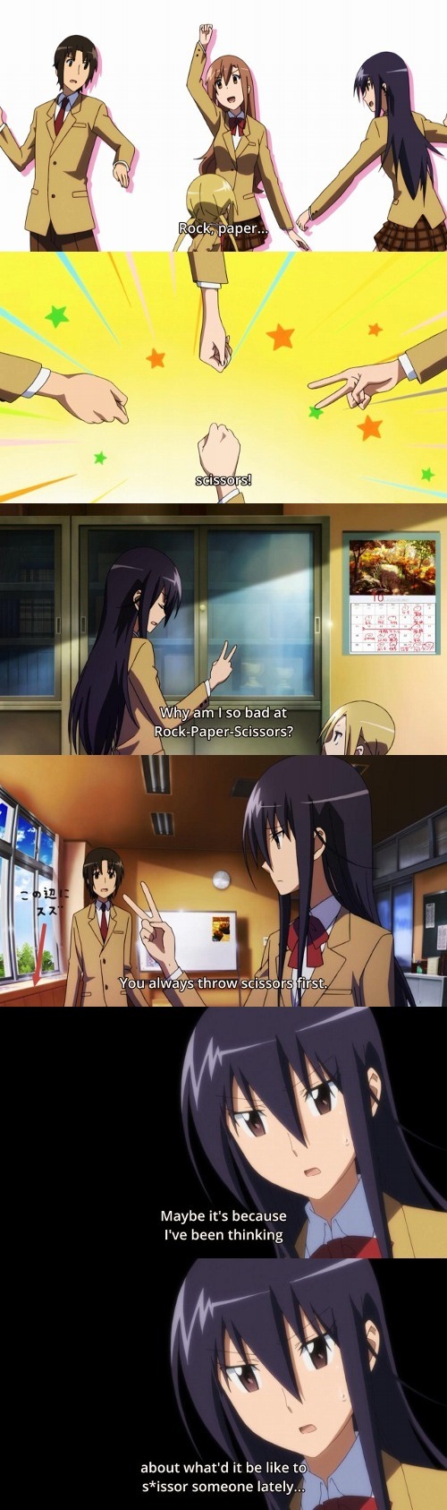 Seitokai Yakuindomo Anime on Demand Internet meme, Anime