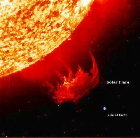 solar flare - meme