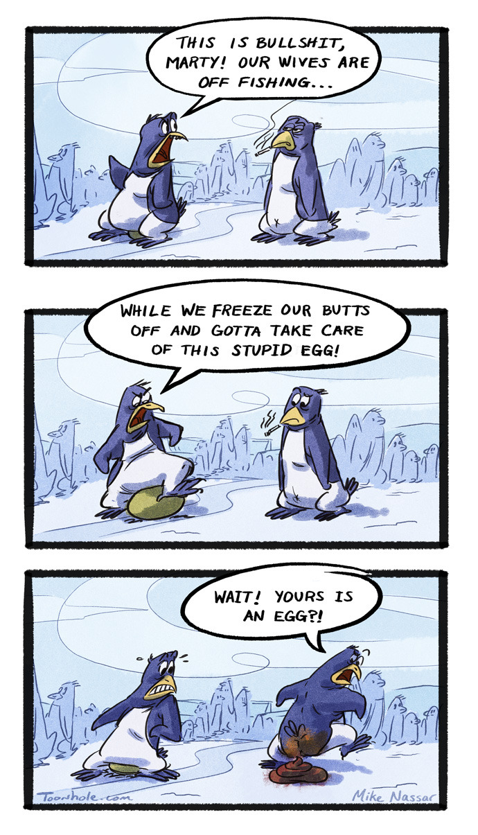 Penguins - meme