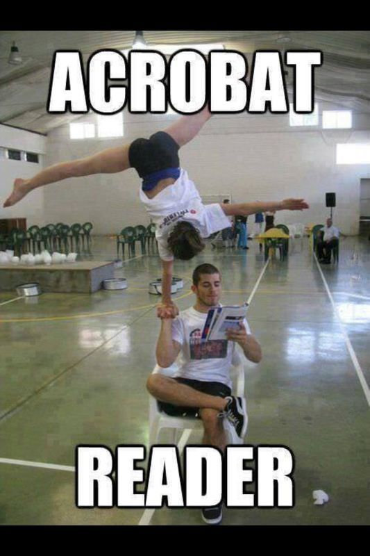 acrobat reader hue - meme