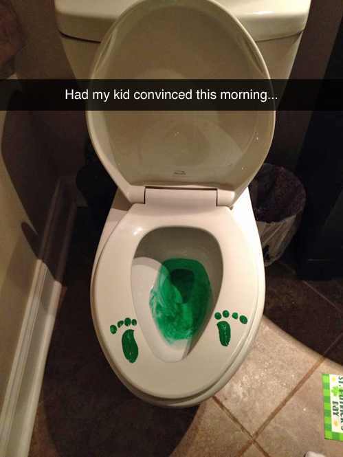 St. Pat visited yesterday, had a drink, took a shit, & left. - meme