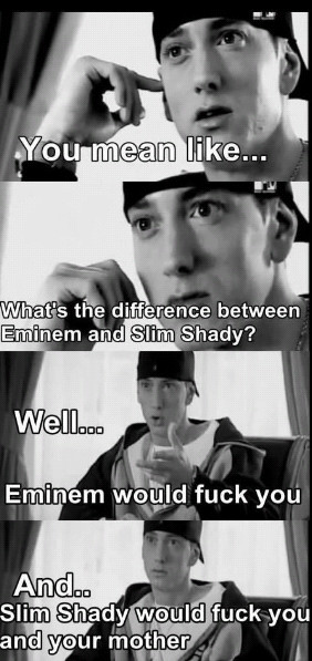 SlimShady Vs. Eminem - meme