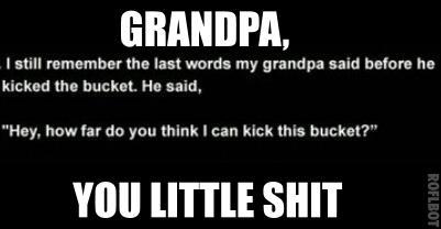 Troll grandpa - meme
