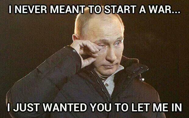 Putin is misunderstood - meme