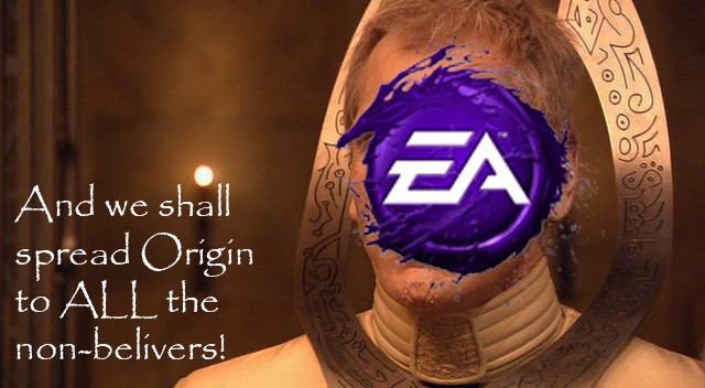 Hallowed are the EA. - meme