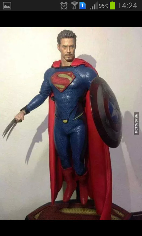 Super Capitão Wolverine de Ferro - meme